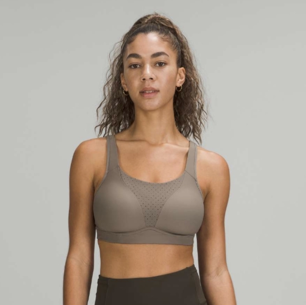 Lululemon Run Times Bra Bundle Of 2 Size 36D Mulled Wine Rover Grey LW2CQLS GUC - Picture 7 of 14